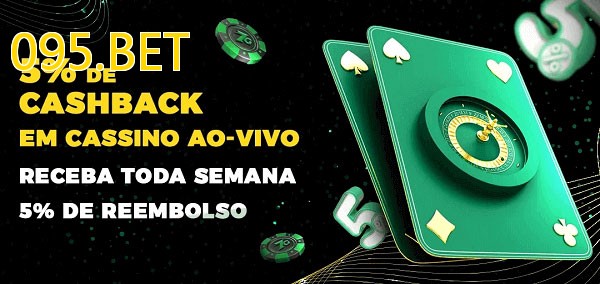 Promoções do cassino ao Vivo 095.BET